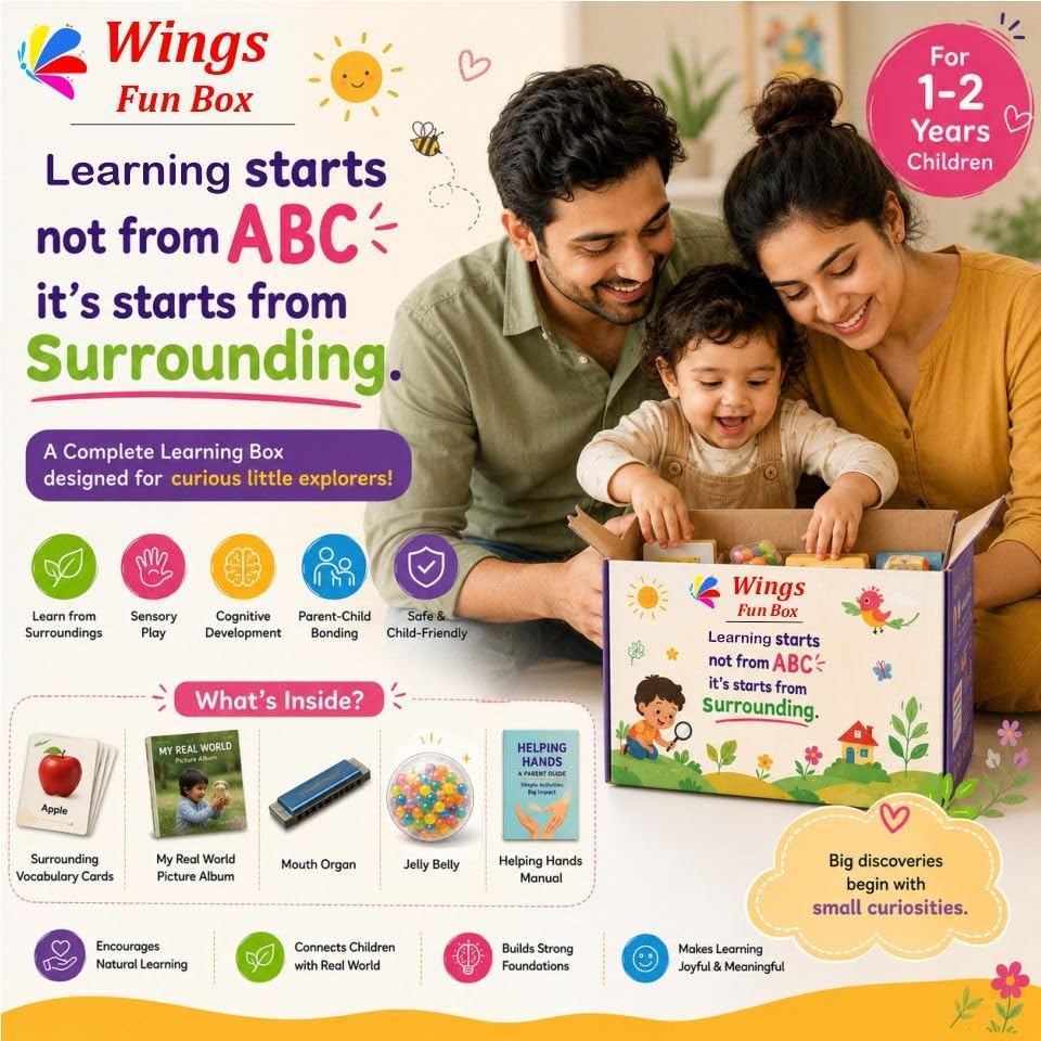 Learning Wings Fun Box – The Perfect Early Learning Companion for ...