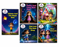 Children's Story Books Set of 5, Chintu and The Magic Kite, True Friends, Emily and Long Hair Tale