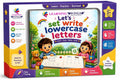 Let's Set Write Lowercase Letters, Trace and Write Book, Ages 3+, NEP 2020 Aligned, Preschool & LKG