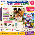 Toddler Complete Kit | Wings Fun Box + Write & Learn Letters Book | Early Learning for Toddlers 1-3 Years